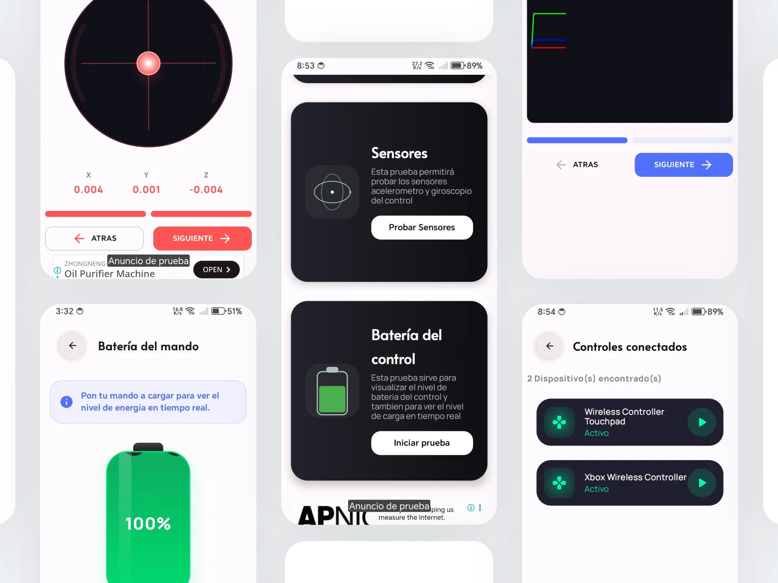 Control Tester screenshot